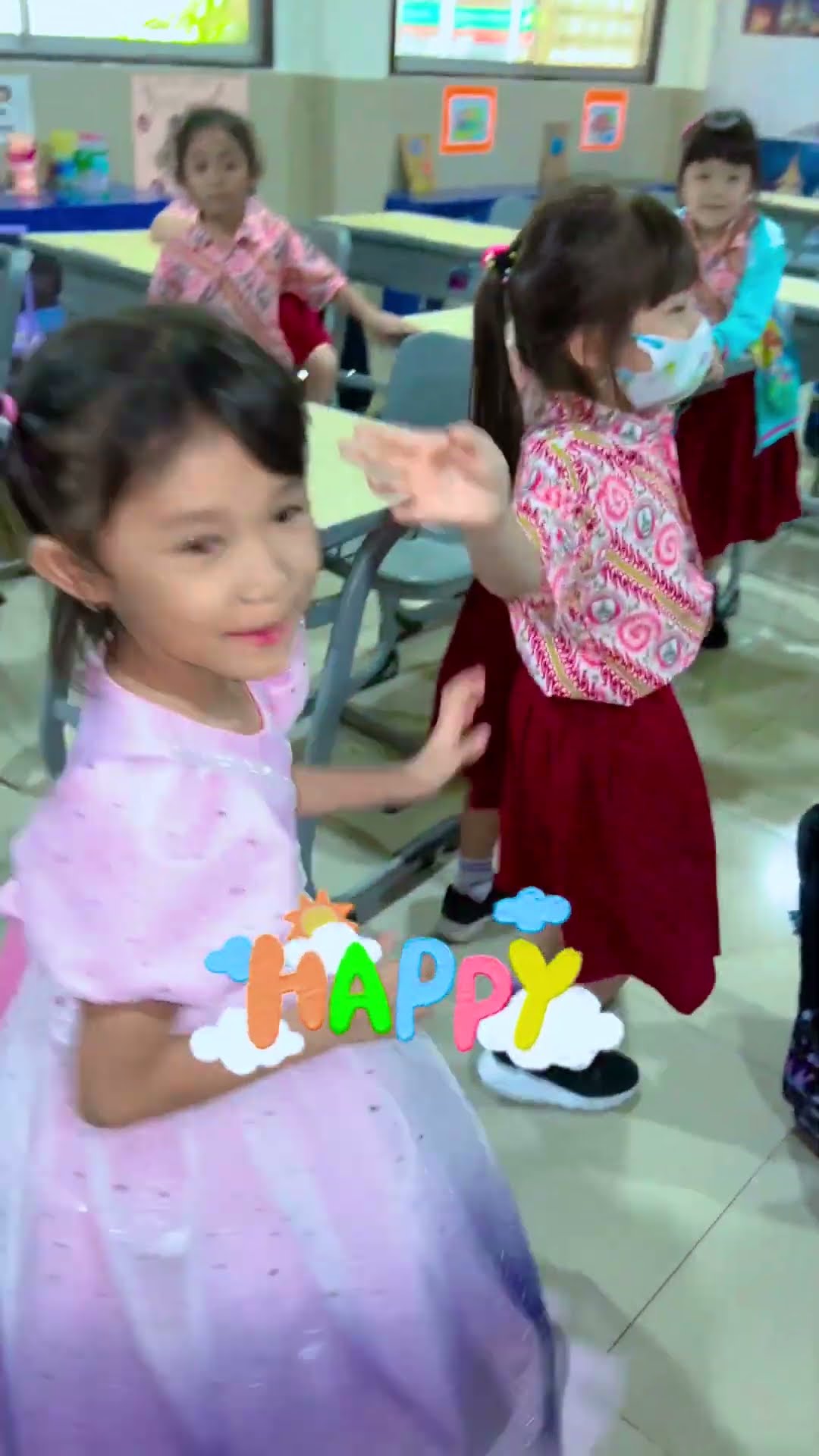Ulang Tahun Aletha Ke 7 Di Sekolah #alethaabew